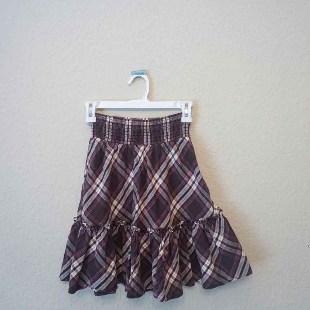 Plaid skirt
